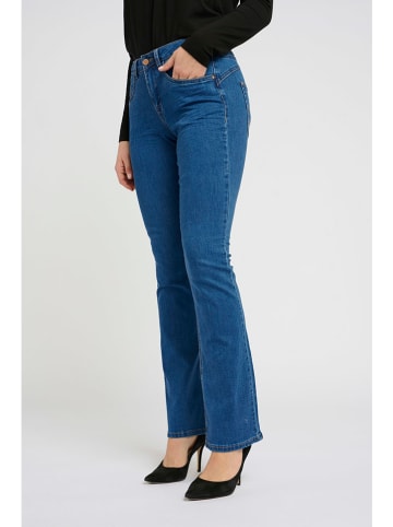 Cream Jeans - Flared Fit - in Blau