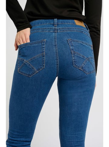 Cream Jeans - Flared Fit - in Blau