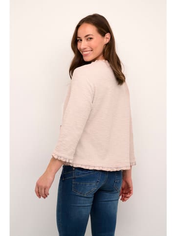 Cream Cardigan "Mellie" in Rosa