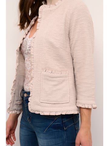 Cream Cardigan "Mellie" in Rosa