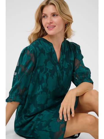 Cream Jurk "Yana" turquoise