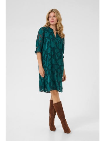 Cream Kleid "Yana" in Türkis