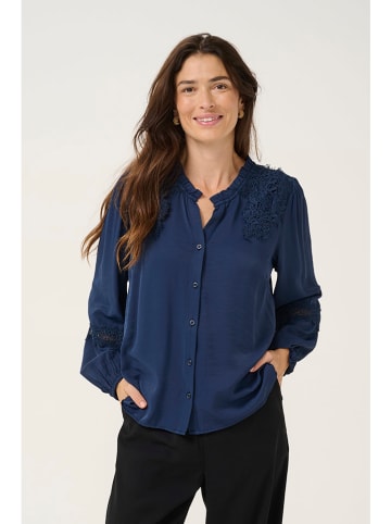 Cream Bluse "Luna" in Dunkelblau