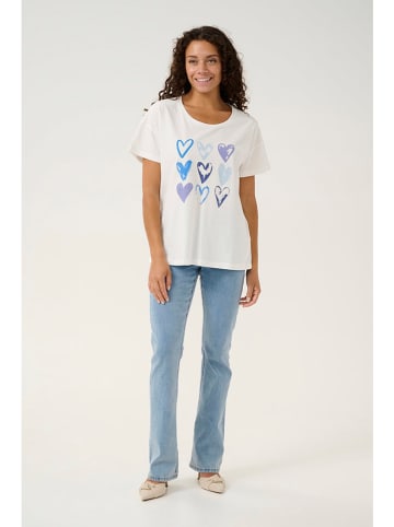 Cream Shirt "Aude" wit