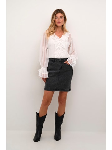 Cream Jeans-Rock "Trish" in Anthrazit