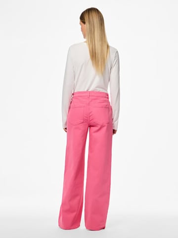 Pieces Spijkerbroek - regular fit - roze