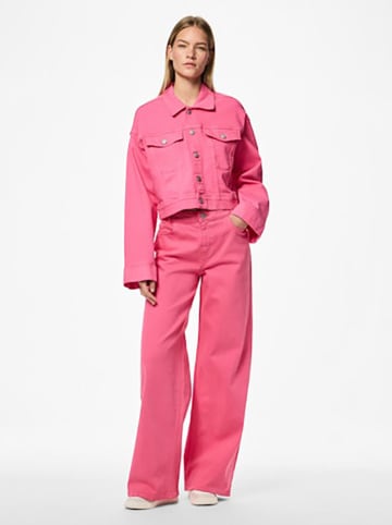 Pieces Dżinsy - Regular fit - w kolorze różowym