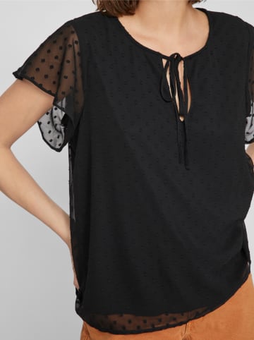 Vila Bluse in Schwarz