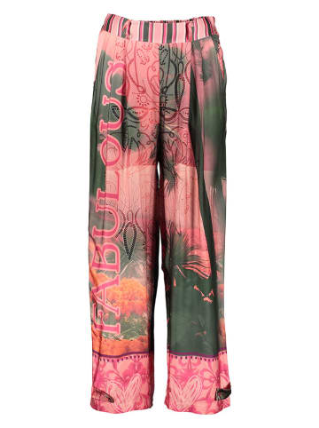miss goodlife Broek roze/donkergroen
