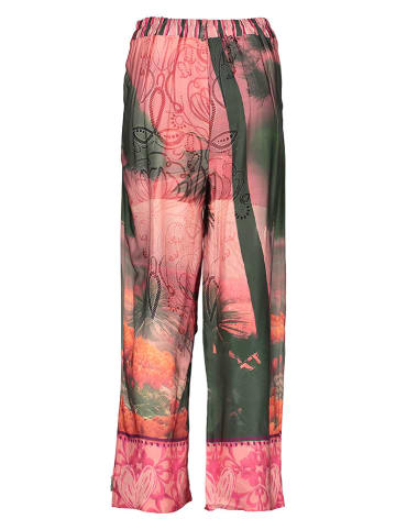 miss goodlife Hose in Pink/ Dunkelgrün