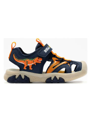 Bull Boys Halbsandalen "T-Rex" in Dunkelblau/ Creme