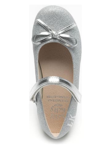 Lelli Kelly Ballerina's "Erica" zilverkleurig