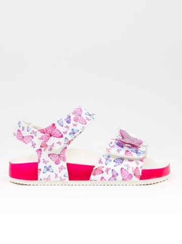 Lelli Kelly Sandalen "Chiara" in Weiß/ Pink