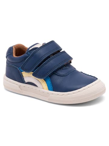 bisgaard Leder-Sneakers in Dunkelblau