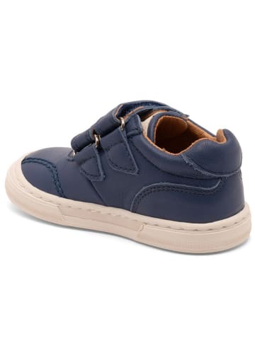 bisgaard Leder-Sneakers in Dunkelblau