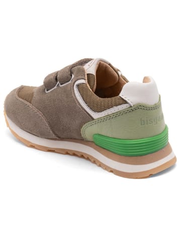 bisgaard Sneakers in Khaki/ Grün/ Weiß