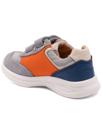 bisgaard Sneakers in Grau/ Blau/ Orange
