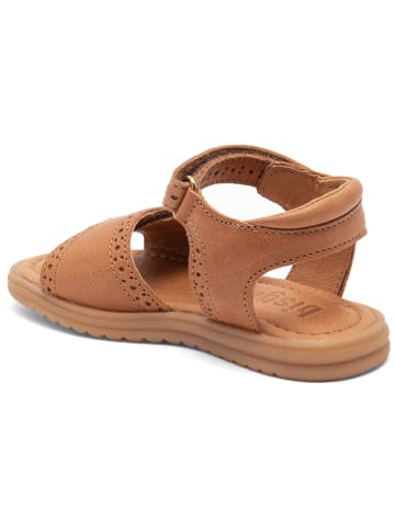 bisgaard Leder-Sandalen in Hellbraun