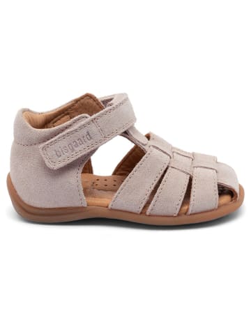 bisgaard Leder-Halbsandalen in Rosé