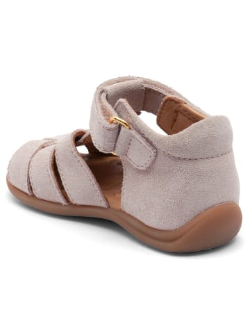 bisgaard Leder-Halbsandalen in Rosé