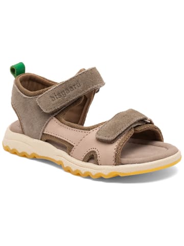 bisgaard Sandalen in Khaki/ Beige