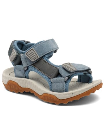 bisgaard Sandalen in Hellblau/ Grau