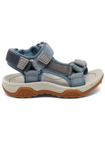 bisgaard Sandalen in Hellblau/ Grau