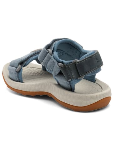 bisgaard Sandalen in Hellblau/ Grau