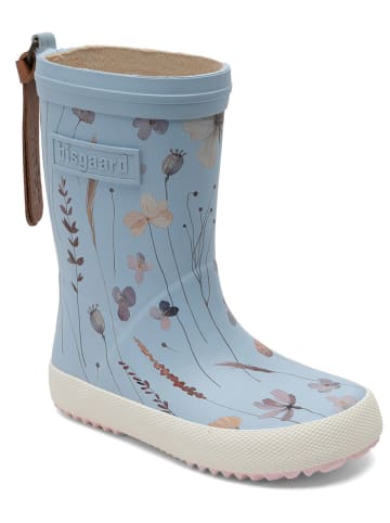 bisgaard Gummistiefel in Hellblau/ Weiß
