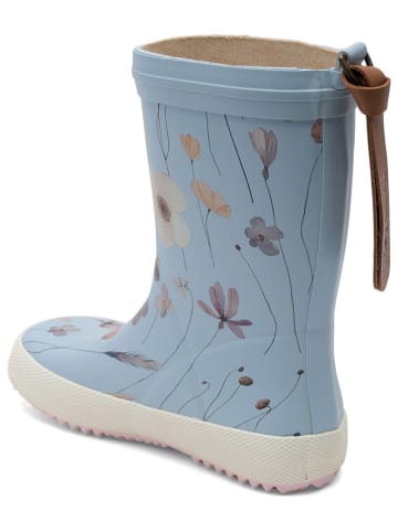 bisgaard Gummistiefel in Hellblau/ Weiß