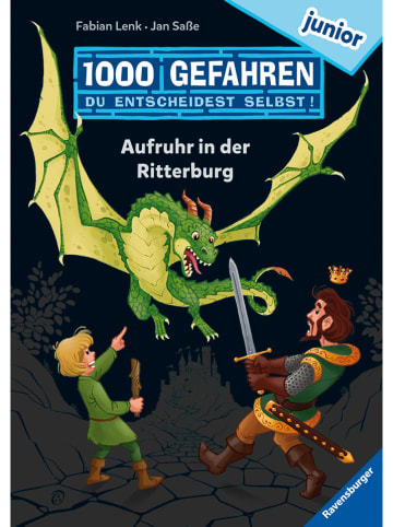 Ravensburger Kinderroman "1000 Gefahren junior - Aufruhr in der Ritterburg"