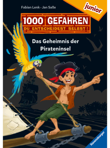 Ravensburger Kinderroman "1000 Gefahren junior - Das Geheimnis der Pirateninsel"