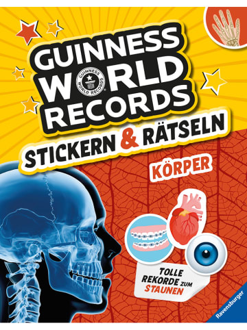 Ravensburger Mitmachbuch "GWRecords: Stickern & Rätseln - Körper"