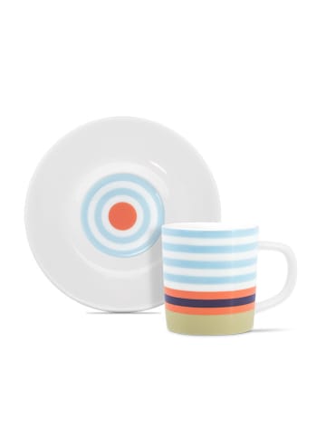 Remember Espresskop "Positano" meerkleurig - 80 ml