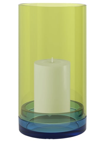 Remember Windlicht ''Lucius'' in Limette - (H)28 x Ø 15 cm