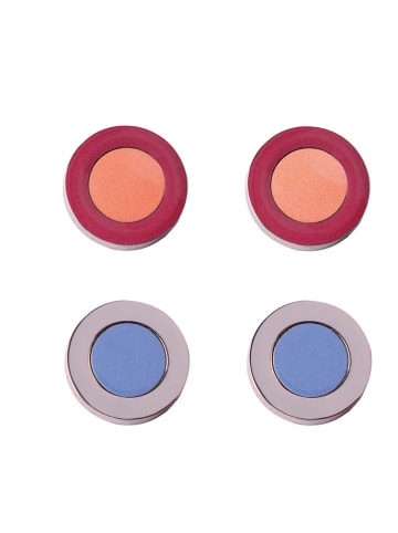 Remember 2er-Set: Ohrstecker in Orange/ Lila