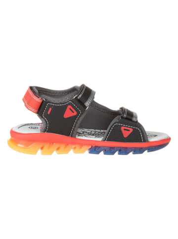 Primigi Sandalen "Sand Light" in Dunkelblau/ Orange
