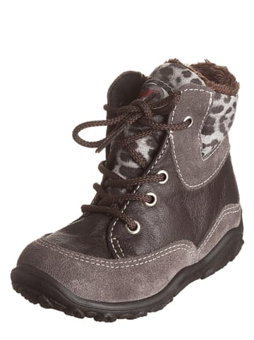Ricosta Boots "Emma" in Braun/ Taupe