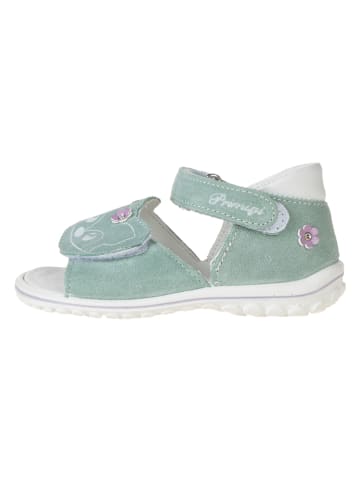 Primigi Leder-Sandalen "Sweet" in Hellgrün