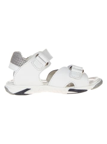 Primigi Leder-Sandalen "Play super sand" in Weiß