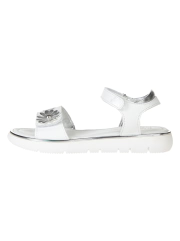 Primigi Leder-Sandalen "Bonny" in Weiß/ Silber