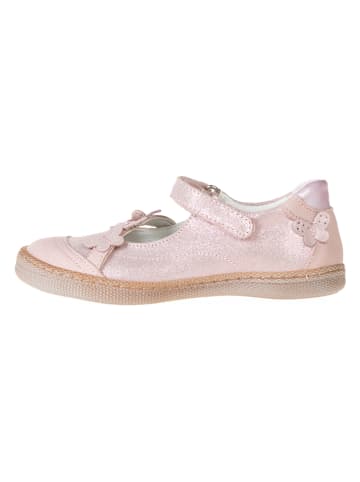 Primigi Leder-Spangenballerinas in Rosa
