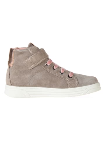 Primigi Leder-Sneakers in Taupe