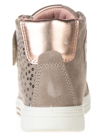 Primigi Leder-Sneakers in Taupe