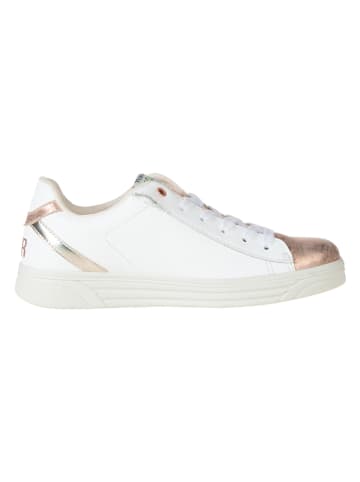 Primigi Leder-Sneakers "Hula" in Weiß/ Roségold