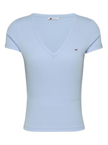 TOMMY JEANS Koszulka w kolorze błękitnym