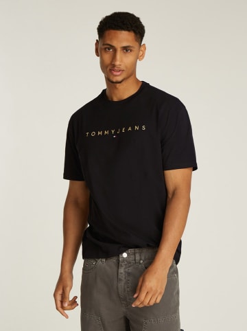TOMMY JEANS Koszulka w kolorze czarnym