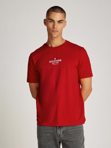 Tommy Hilfiger Koszulka w kolorze czerwonym