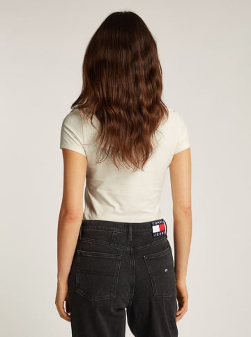 TOMMY JEANS Koszulka w kolorze kremowym