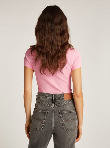 TOMMY JEANS Koszulka w kolorze jasnoróżowym